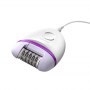 Philips | Satinelle Advances BRE225/00 | Epilator | Bulb lifetime (flashes) Not applicable | Number of power levels 2 | White/Pu - 3